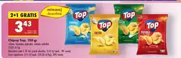 Biedronka Chipsy zielona cebulka Top Chips oferta