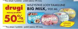 Biedronka Lody marakuja Algida Big Milk oferta