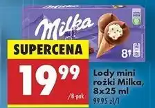 Biedronka Rożek mini Milka oferta