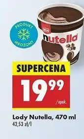 Biedronka Lód Nutella oferta