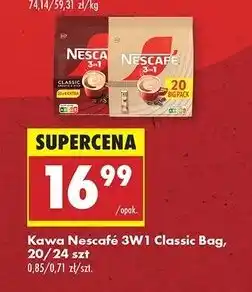 Biedronka Kawa Nescafe 3In1 Classic oferta