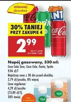 Biedronka Napój Sprite oferta