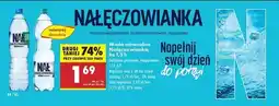 Biedronka Woda delikatnie gazowana Nałęczowianka oferta