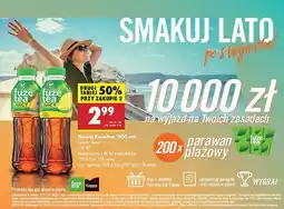 Biedronka Napój black ice tea lemon lemongrass Fuzetea oferta