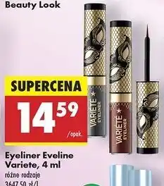 Biedronka Eyeliner w kałamarzu brązowy Eveline Variete oferta