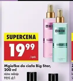 Biedronka Mgiełka do ciała essential Big Star oferta
