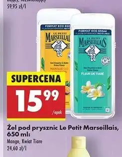 Biedronka Żel pod prysznic kwiat tiare Le Petit Marseillais oferta