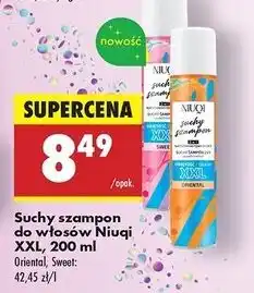 Biedronka Szampon suchy sweet Niuqi oferta