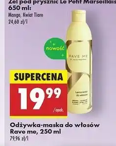 Biedronka Lemoniada do włosów odżywka-maska Raveme By Julia Kostera oferta