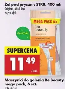 Biedronka Maszynki do golenia sensitive Be Beauty oferta