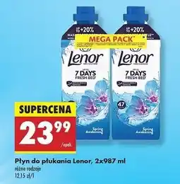 Biedronka Płyn do płukania spring awakening Lenor oferta