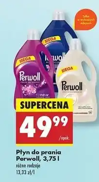 Biedronka Płyn do prania light colors Perwoll Renew oferta