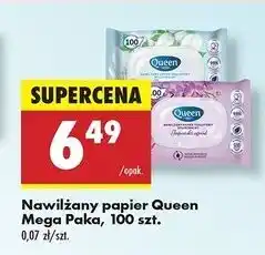 Biedronka Papier toaletowy nawilżany japoński ogród Queen oferta
