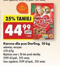 Biedronka Karma dla psa wołowina-warzywa Purina Darling oferta