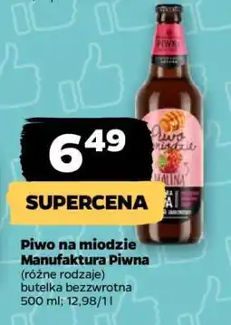 Netto Piwo na miodzie MANUFAKTURA PIWNA oferta