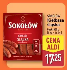 ALDI SOKOŁÓW Kiełbasa śląska oferta