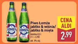 ALDI Piwo Łomża jabłko & wiśnia/jabłko & mięta oferta