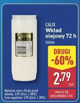 ALDI CALIX Wkład olejowy 72 h oferta