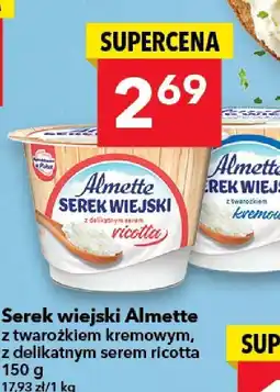 Lewiatan Serek wiejski Almette z twarożkiem kremowym oferta