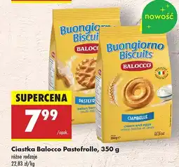 Biedronka Ciastka Buongiorno Biscuits Balocco oferta
