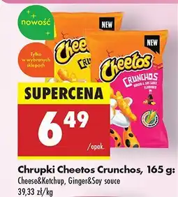 Biedronka Chrupki Cheetos Crunchos ser & ketchup Frito-Lay oferta