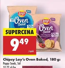 Biedronka Chipsy Lay's Oven Baked Poppy Seeds Frito-Lay oferta