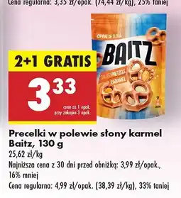 Biedronka Precelki w polewie słony karmel Baitz oferta