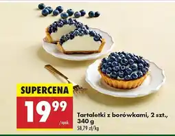 Biedronka Tartaletki z borówkami 2-pak Biedronka oferta