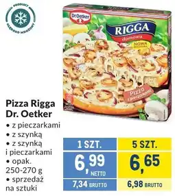 Makro Pizza Rigga Dr. Oetker z pieczarkami z szynką oferta
