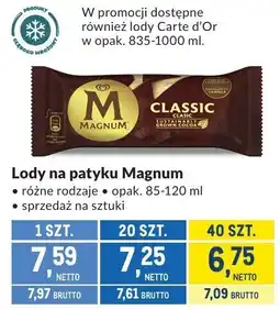 Makro Lody Magnum Classic oferta