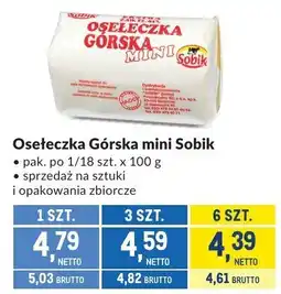 Makro Osełeczka górska mini Sobik oferta