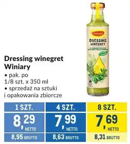 Makro Dressing winegret Winiary oferta