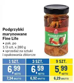 Makro Podgrzybki marynowane Fine Life oferta
