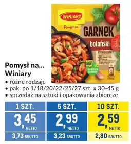 Makro Pomysł na... Winiary oferta