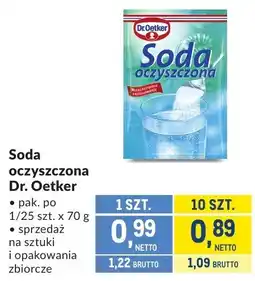 Makro Soda oczyszczona Dr. Oetker oferta