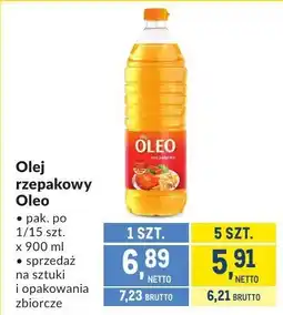 Makro Olej rzepakowy Oleo oferta