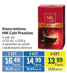 Makro Kawa mielona MK Café Premium oferta