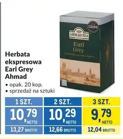 Makro Herbata ekspresowa Earl Grey Ahmad oferta