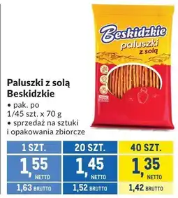 Makro Paluszki z solą Beskidzkie oferta