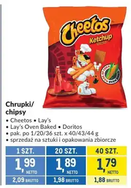 Makro Chrupki Cheetos ketchup oferta