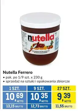 Makro Krem Nutella Ferrero oferta