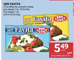 Stokrotka Ser sałatkowo-kanapkowy Favita Mlekovita oferta