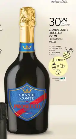 Selgros Prosecco Grande Conte oferta