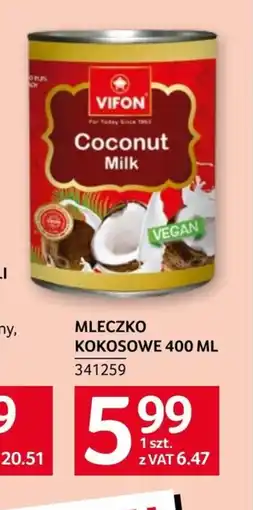 Selgros Mleczko kokosowe Vifon oferta