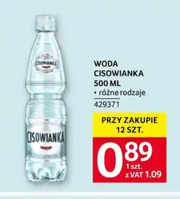 Selgros Woda Cisowianka oferta