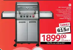 Selgros Grill gazowy monroe pro 3 sik oferta