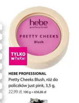Hebe Róż do policzków Hebe Professional oferta