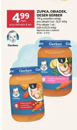Stokrotka Obiadek dla dziecka Gerber oferta
