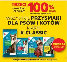 Kaufland Wszystkię przysmaki dla psów i kotów marki k-classic oferta