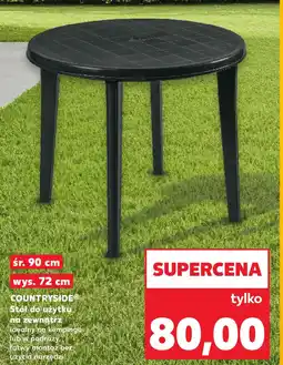 Kaufland Countryside stół do uzytku na zewnątrz oferta